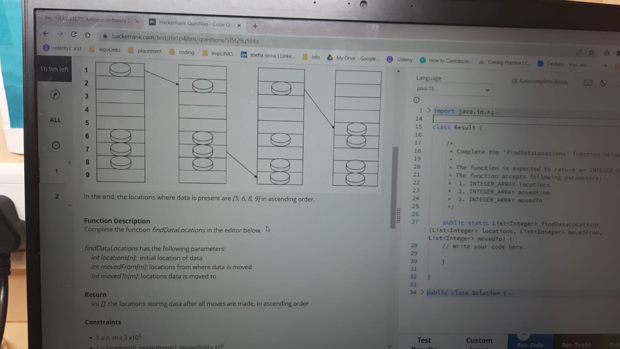 Amazon OA SDEInternship Coding Questions and Solutions 2022